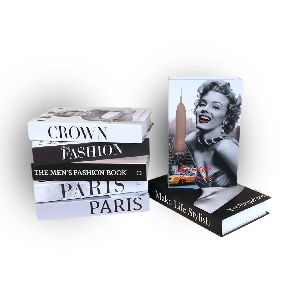 Book Storage Fashion Box Dècor - Renée Laurént
