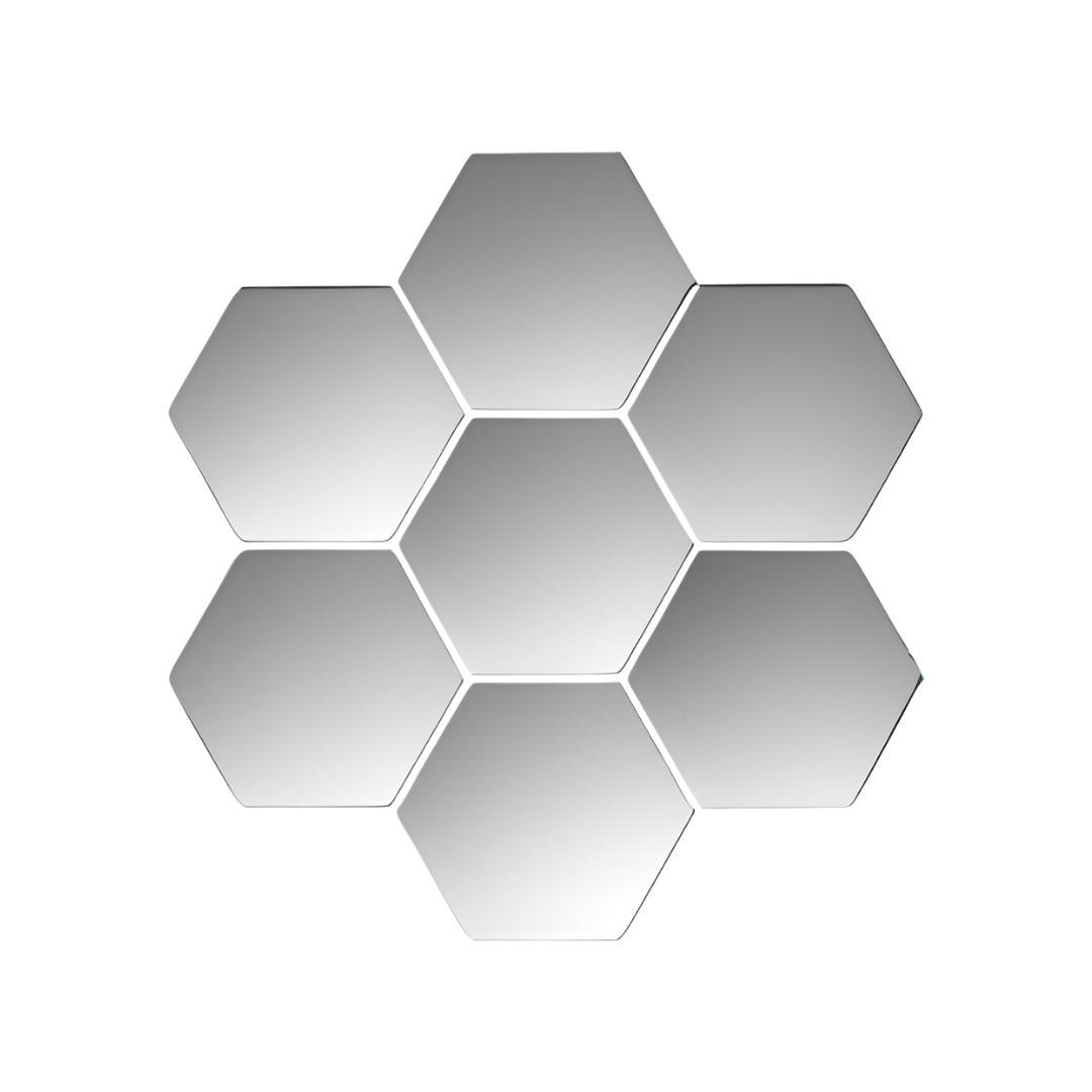 Hexagon Mirror Decor - Renée Laurént
