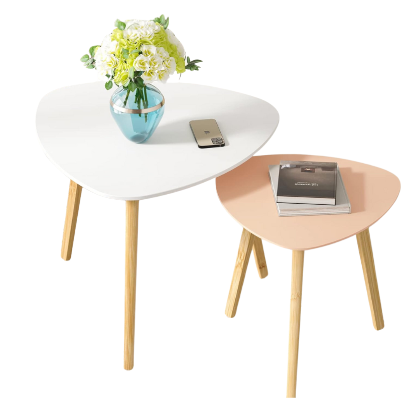 Modern Minimalist Side Tables - Renée Laurént