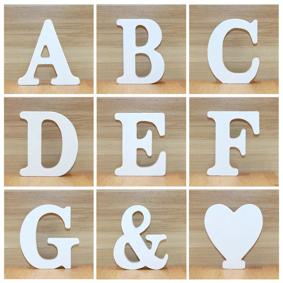 Wooden Alphabet Letters - Renée Laurént