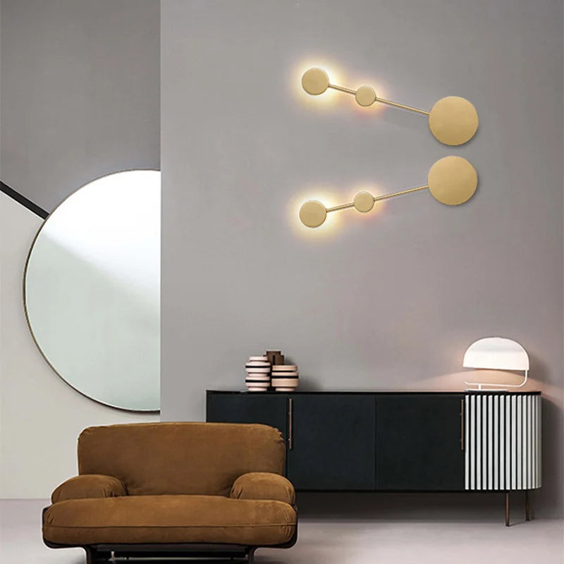 Modern Abstract Wall Dècor Lamps - Renée Laurént