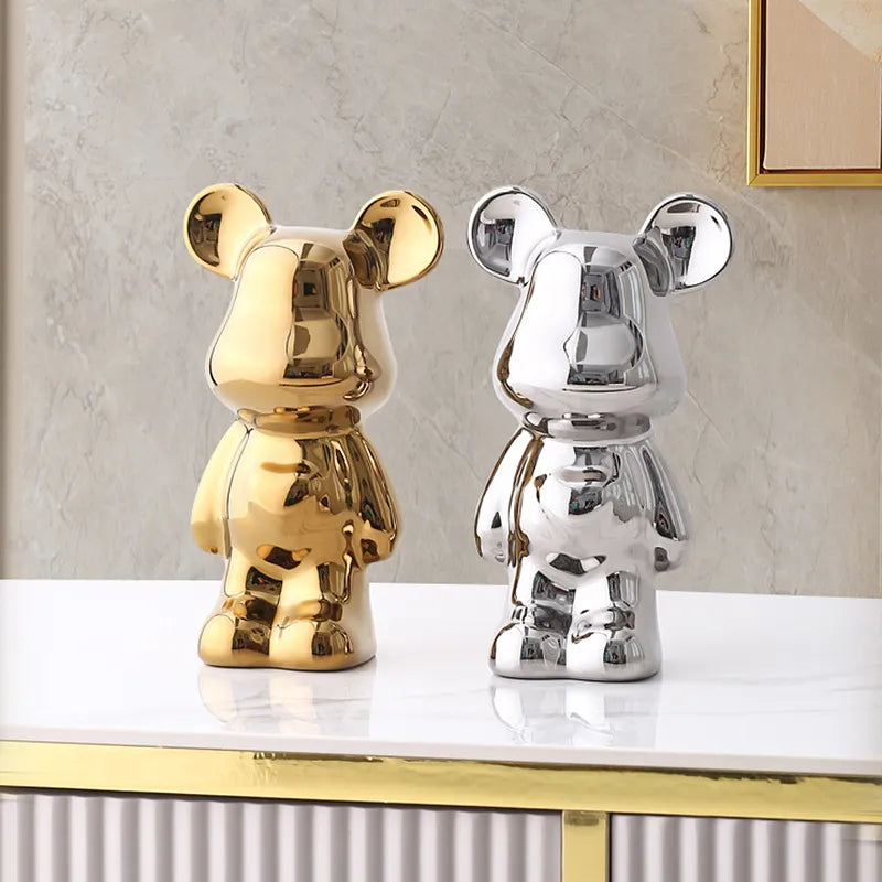 Decorative Bear Figurines - Renée Laurént
