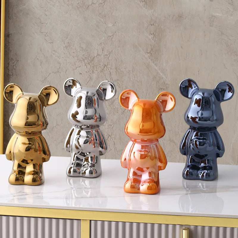Decorative Bear Figurines - Renée Laurént
