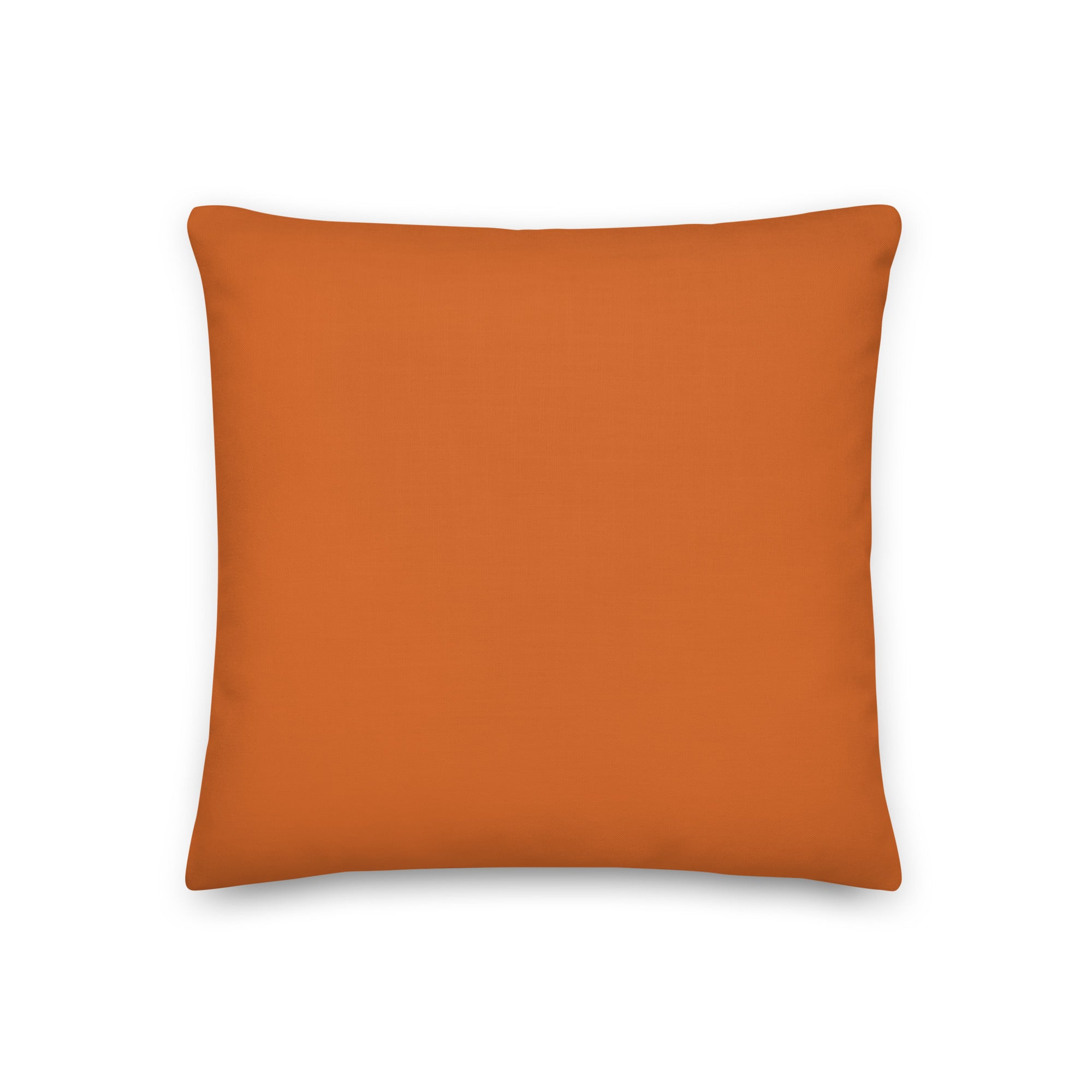 Vagues oranges - Premium Pillow - Renée Laurént